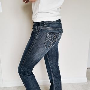 Calvin Klein mid rise jeans -C1